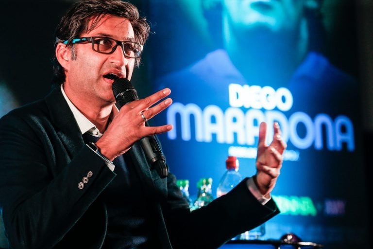 Asif Kapadia, al presentar el documental en Buenos Aires. (EFE)