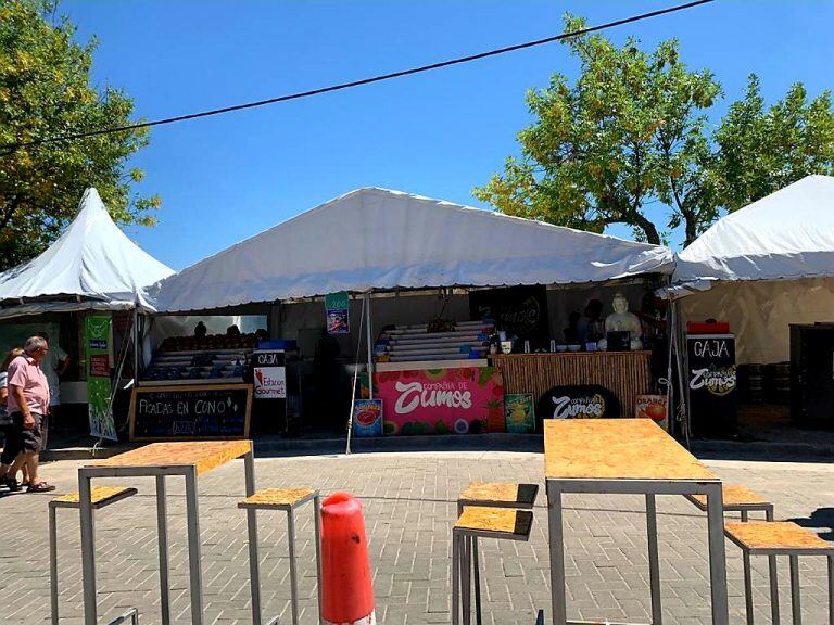 Food Trucks ubicados en diferentes rincones de la ciudad.