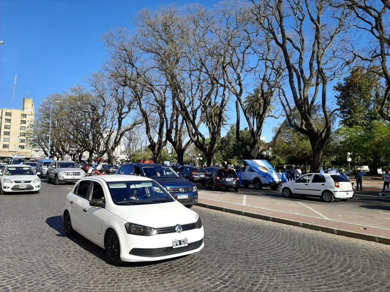 Bocinazo en Rafaela