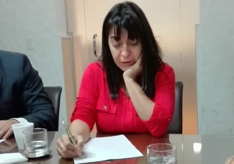 Carolina Moisés dio pelea por su lugar en la lista de candidatos a diputados por el justicialismo.