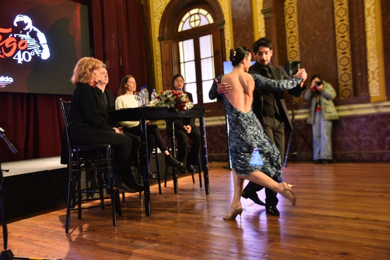 Presentación del 40 Festival de Tango de La Falda en el Buen Pastor, Córdoba.  (Pedro Castillo / La Voz)