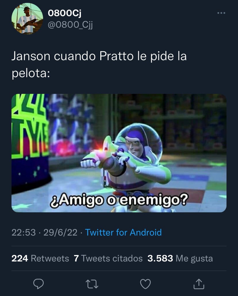 El divertido meme que hace referencia a una escena de la película Toy Story 3.