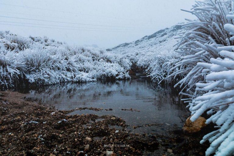 Nieve en Córdoba durante jueves y viernes.