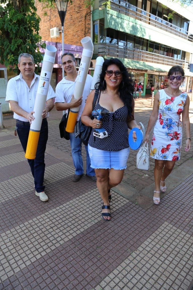 Basureros para colillas de cigarrillos en Eldorado.