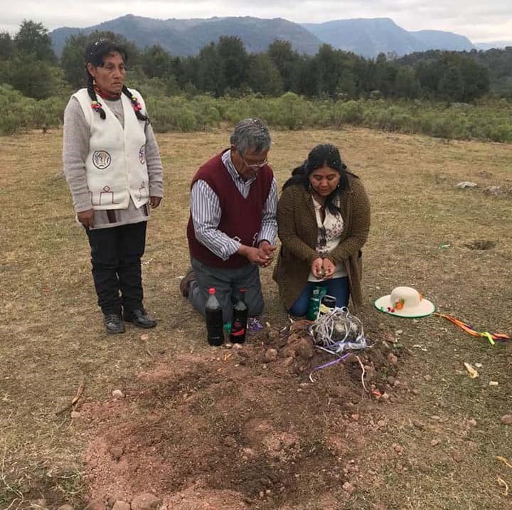 Sencilla y profundamente espiritual fue la ceremonia de la Comunidad Laguna de Tesorero, el año pasado.