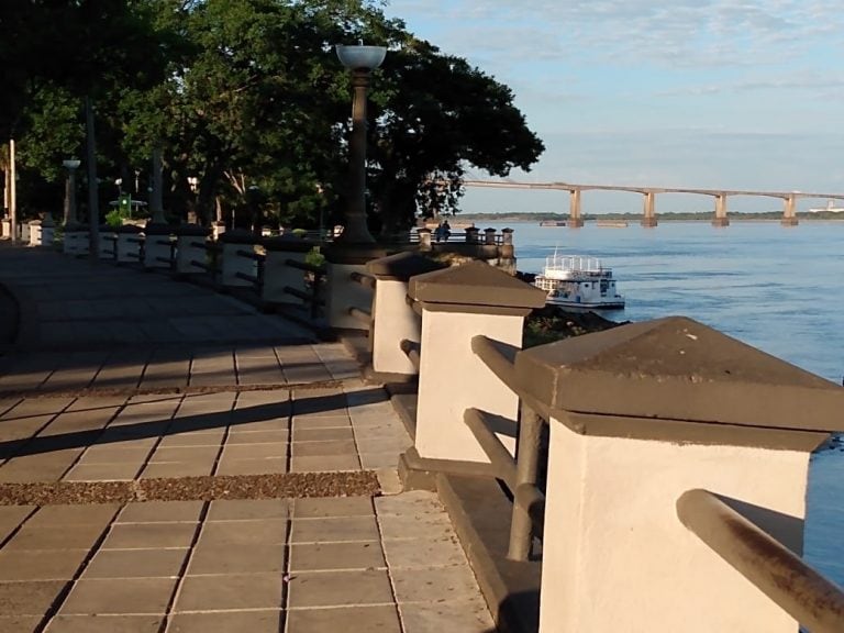 Espléndida mañana de martes en Corrientes.