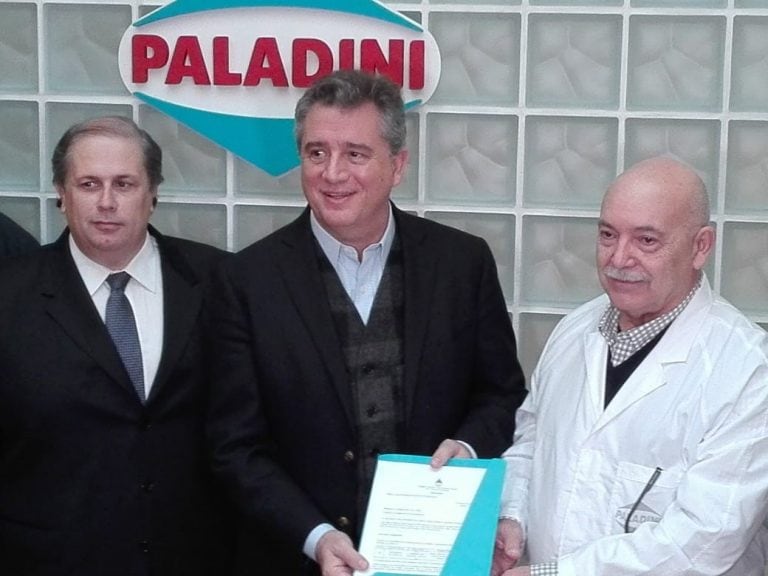 Primera exportación de carne de cerdo a China a través de Paladini