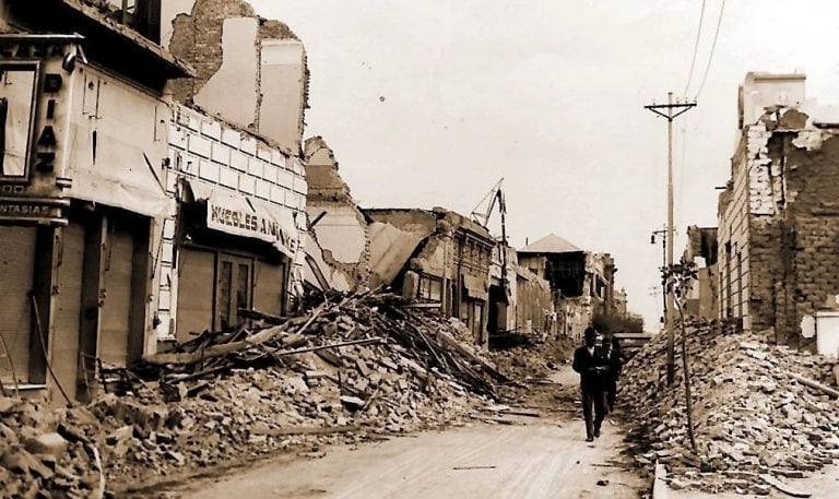 Las imágenes más impactantes del Terremoto del ´44.