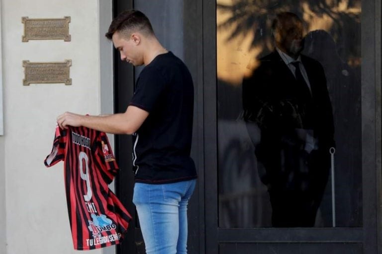 La despedida a Emiliano Sala en Progreso.