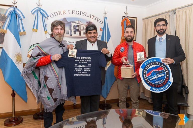 Fiódor Kóniujov en la sede presidencia del Poder Legislativo.