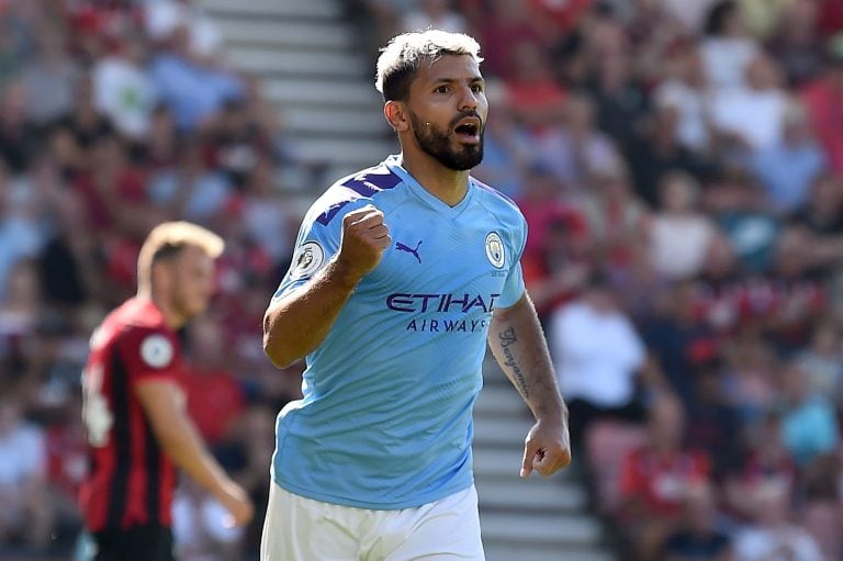 El argentino fue fundamental para la victoria de su equipo (Foto: Glyn KIRK / AFP)