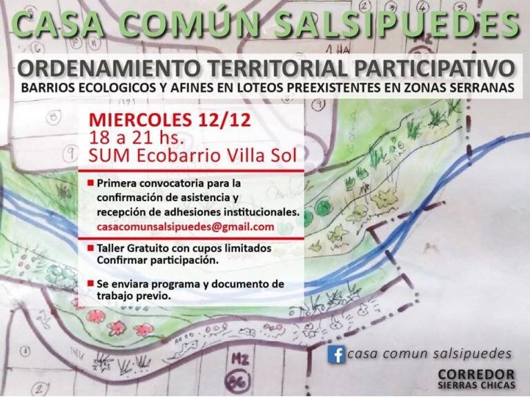 Ecobarrios en Salsipuedes