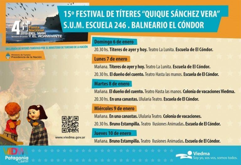 Este fin de semana comienza el Festival de Títeres Quique Sánchez Vera en El Cóndor