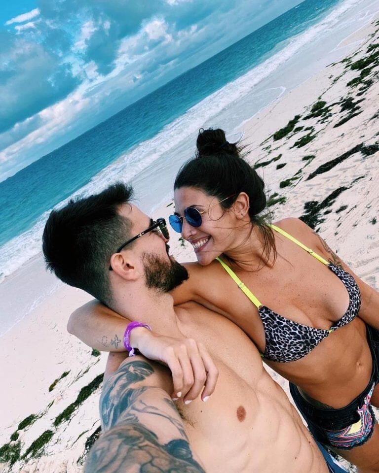 Ivana Nadal y su novio Hernán Rey (Foto: Instagram)