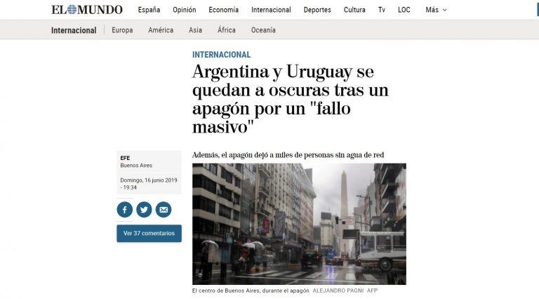 El Mundo, de España