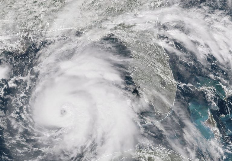 El Huracán Michael tocará tierra el miércoles por la tarde. (AFP)