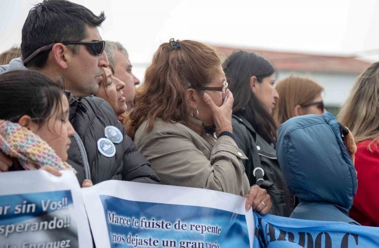 Homenaje a un año de la última zarpada del submarino A.R.A San Juan