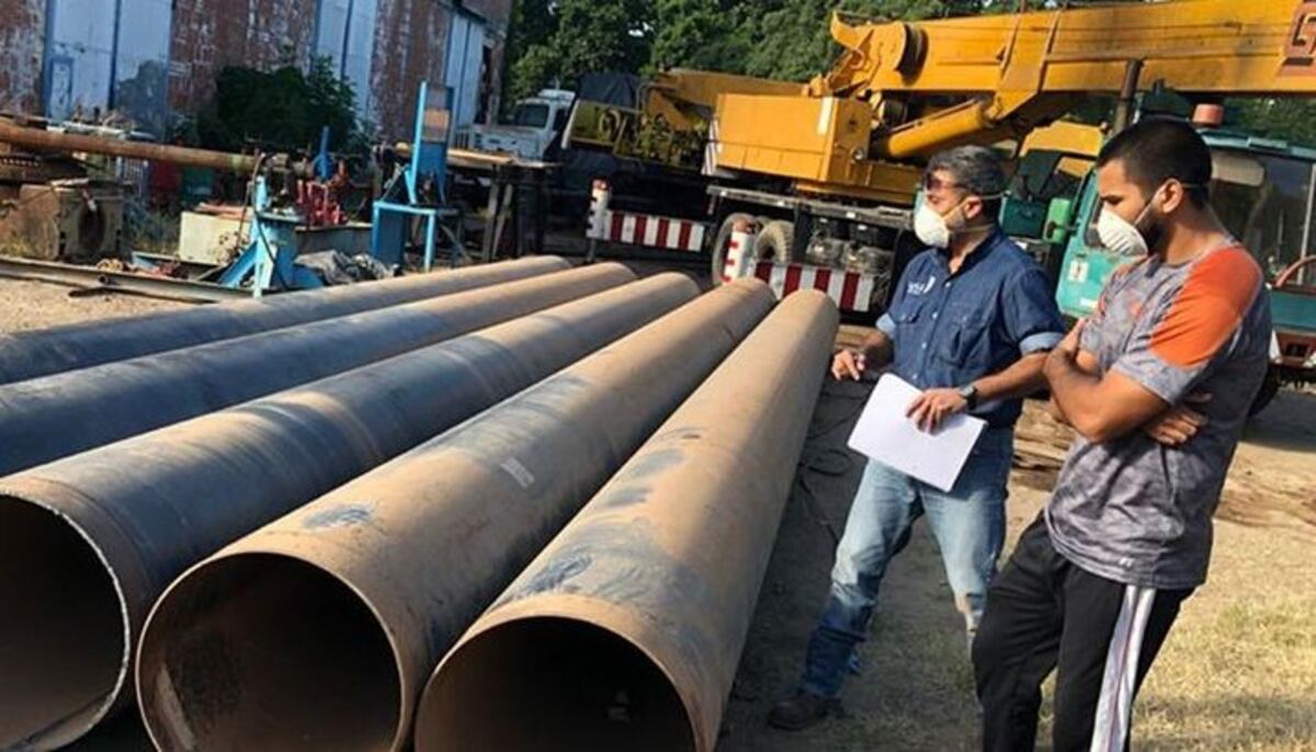 Mosconi: tras una denuncia, secuestraron 128 caños de gaseducto NEA