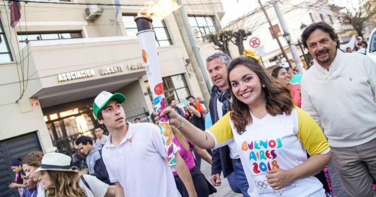 Salta, el séptimo relevo del Tour de la Antorcha (Fotos: Pablo Elías/Buenos Aires 2018).