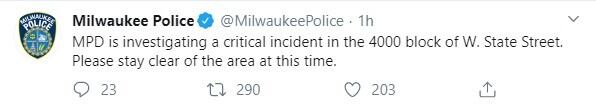 (Twitter: @MilwaukeePolice)