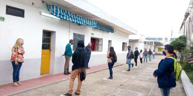 Escuela EET Nº 4, anexo formación profesional, San Agustín.