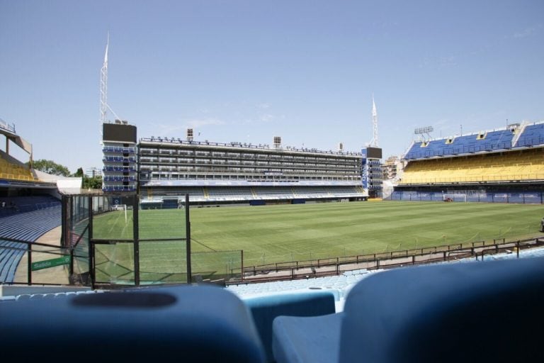 Obras en La Bombonera.