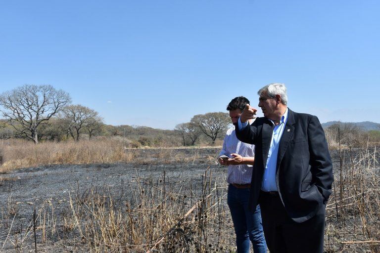 El vice gobernador de Jujuy, Carlos Haquim, recorrió el nuevo predio adquirido por la Legislatura provincial