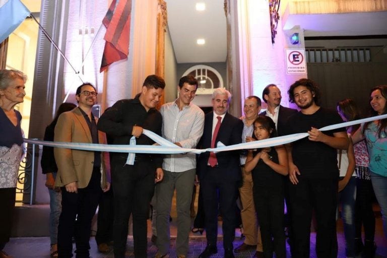 Inauguración de la Casa de la Música y Poesía Juan Carlos Dávalos (Facebook Juan Manuel Urtubey)