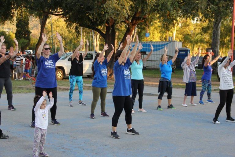 Mega fiesta de Zumba en Carlos Paz