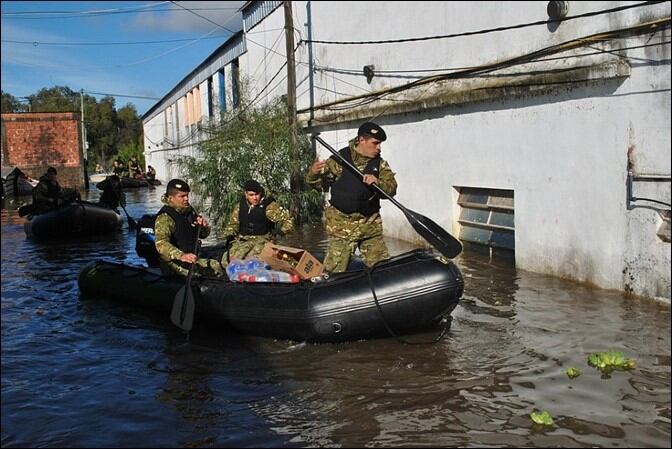 Nación envía ayuda a los afectados por las inundaciones en Santa Fe