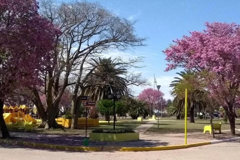 Plaza central de La Paquita