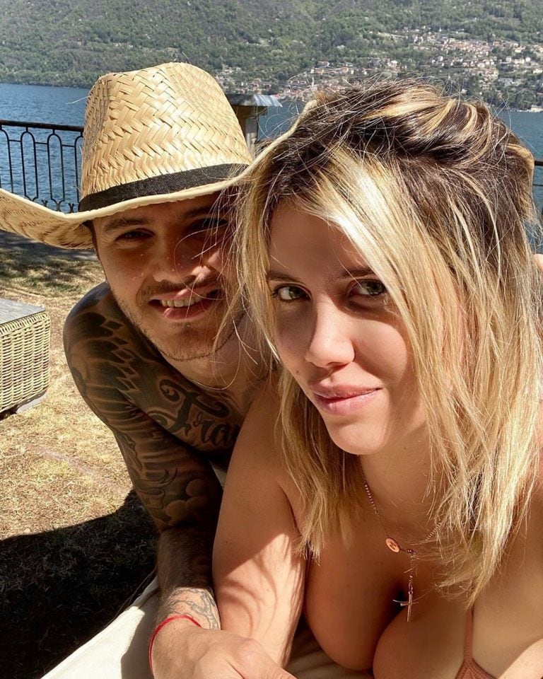 Wanda Nara y Mauro Icardi