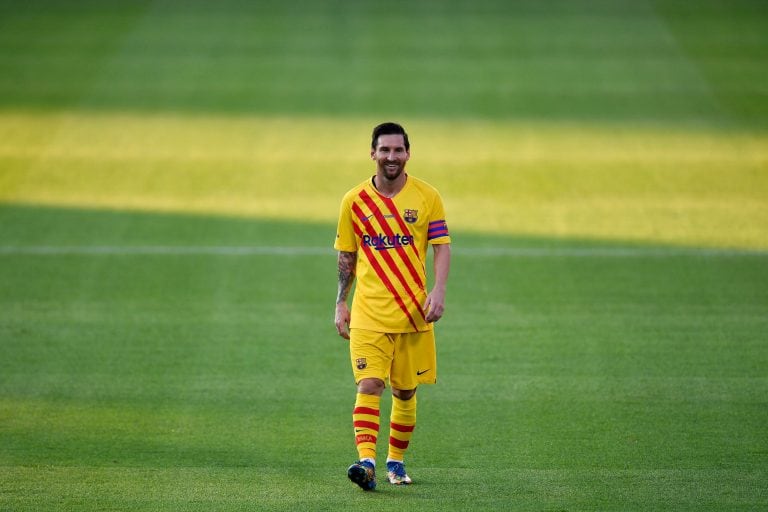 Lionel Messi (Photo by Pau BARRENA / AFP)