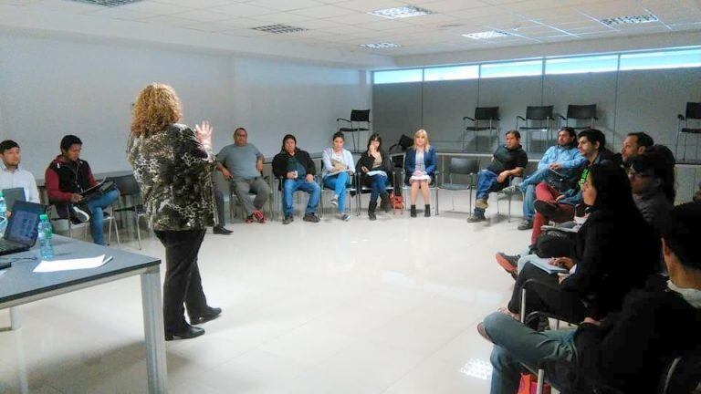 Capacitación en Rada Tilly.