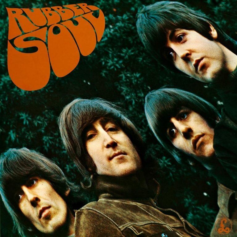 Portada de Rubber Soul.