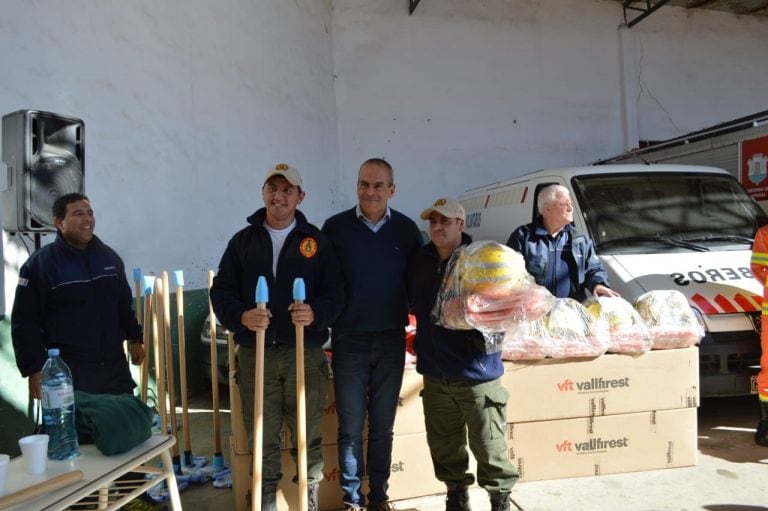 Bomberos de Mina Clavero