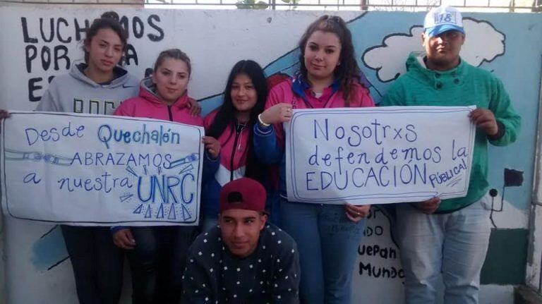 Protestas en la UNRC