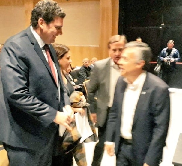 Kerchner dijo que "es un honor que Carlos Cornejo (padres del Gobernador) me reconozca así" pero apostó a la prudencia y aseguró que ser el sucesor de Cornejo "no me desvela".