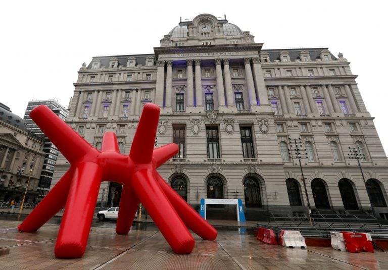 The Nestor Kirchner Cultural Center is pictured ahead of the Argentina Business and Investment Forum 2016, in Buenos Aires, Argentina, September 12, 2016.  REUTERS/Enrique Marcarian ciudad de buenos aires  preparativos Foro de inversiones en el CCK reunion de empresarios ceos diplomaticos y funcionarios centro cultural nestor kirchner frente fachada