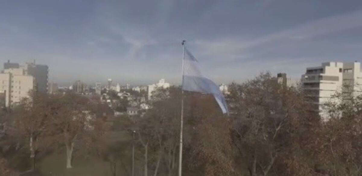 Cómo fue la celebración virtual del Día de la Bandera en La Plata