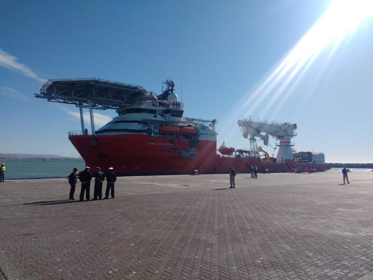 El Seabed Constructor encontró el submarino a 907 metros de profundidad, y a 500 kilómetros de la costa.