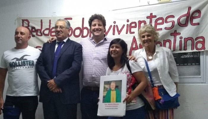 La conferencia tuvo lugar en la sede de la Central de Trabajadores de Argentina (CTA), ubicada en calle 6 entre 46 y 47 de La Plata (web).