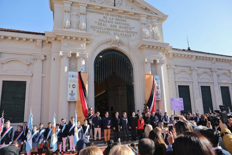 Macri en el Colegio Nacional