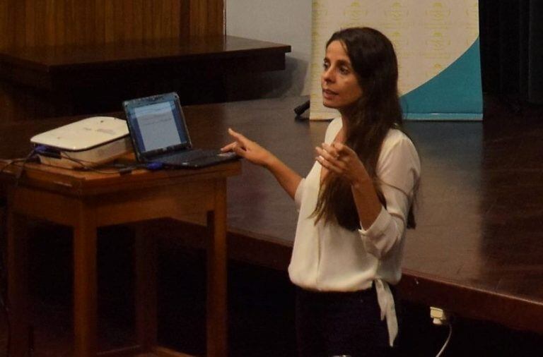 Jimena Rioja, responsable del  área Salud Infantil de la Dirección provincial de Maternidad e Infancia.