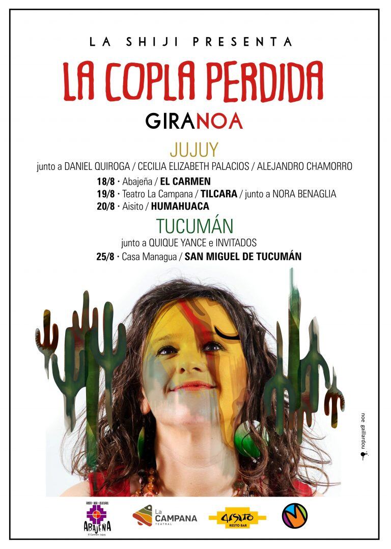 La Shiji "La Copla Perdida", gira NOA