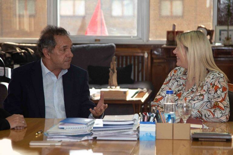 Diputado Daniel Scioli visita Tierra del Fuego