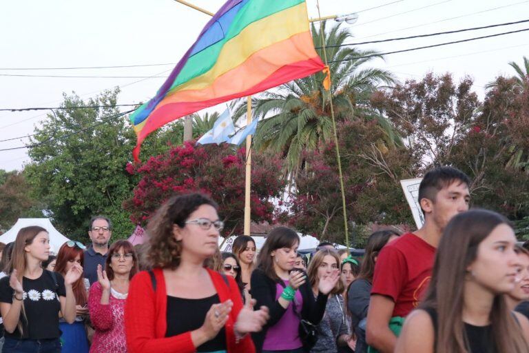 Acto por el Día Internacional de la Mujer en Tres Arroyos