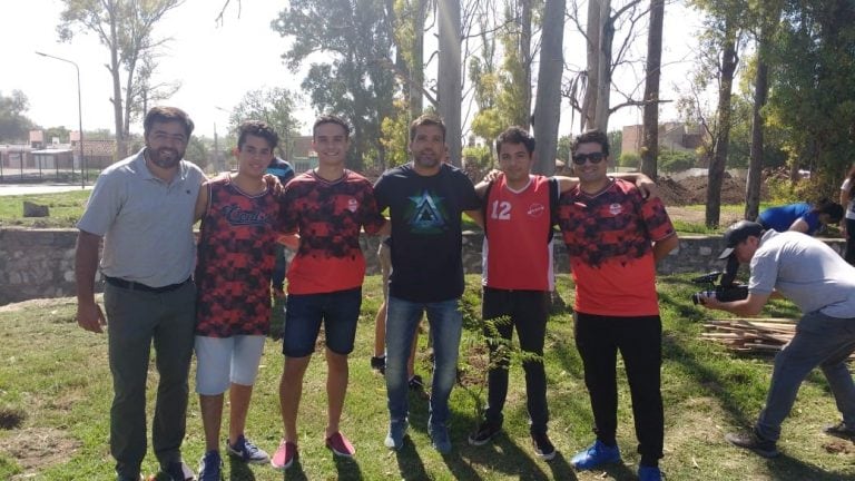 El club Central participó de la actividad que se llevó a cabo el sábado por la mañana