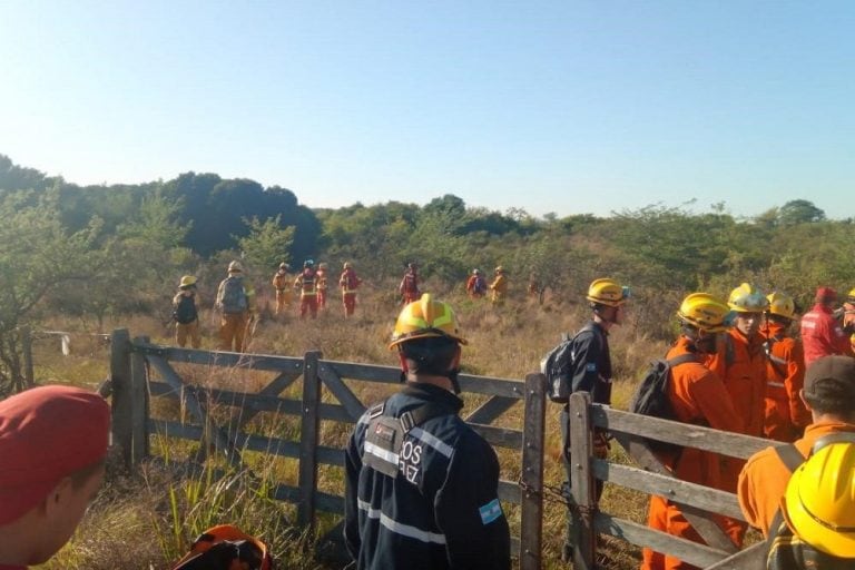 Sigue el rastrillaje por el hombre desaparecido en Alpa Corral