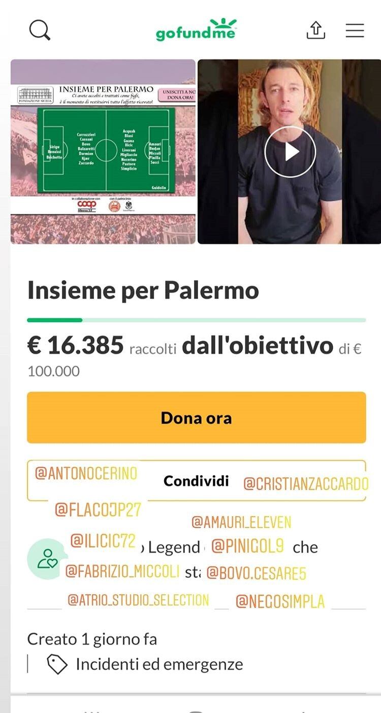 Usaron la plataforma "Gofundme" (@federicobalzarettireal)